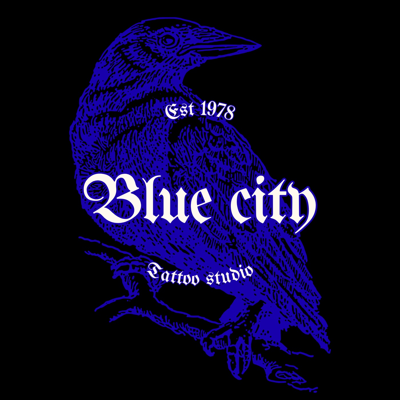 Blue City Tattoo Studio logo