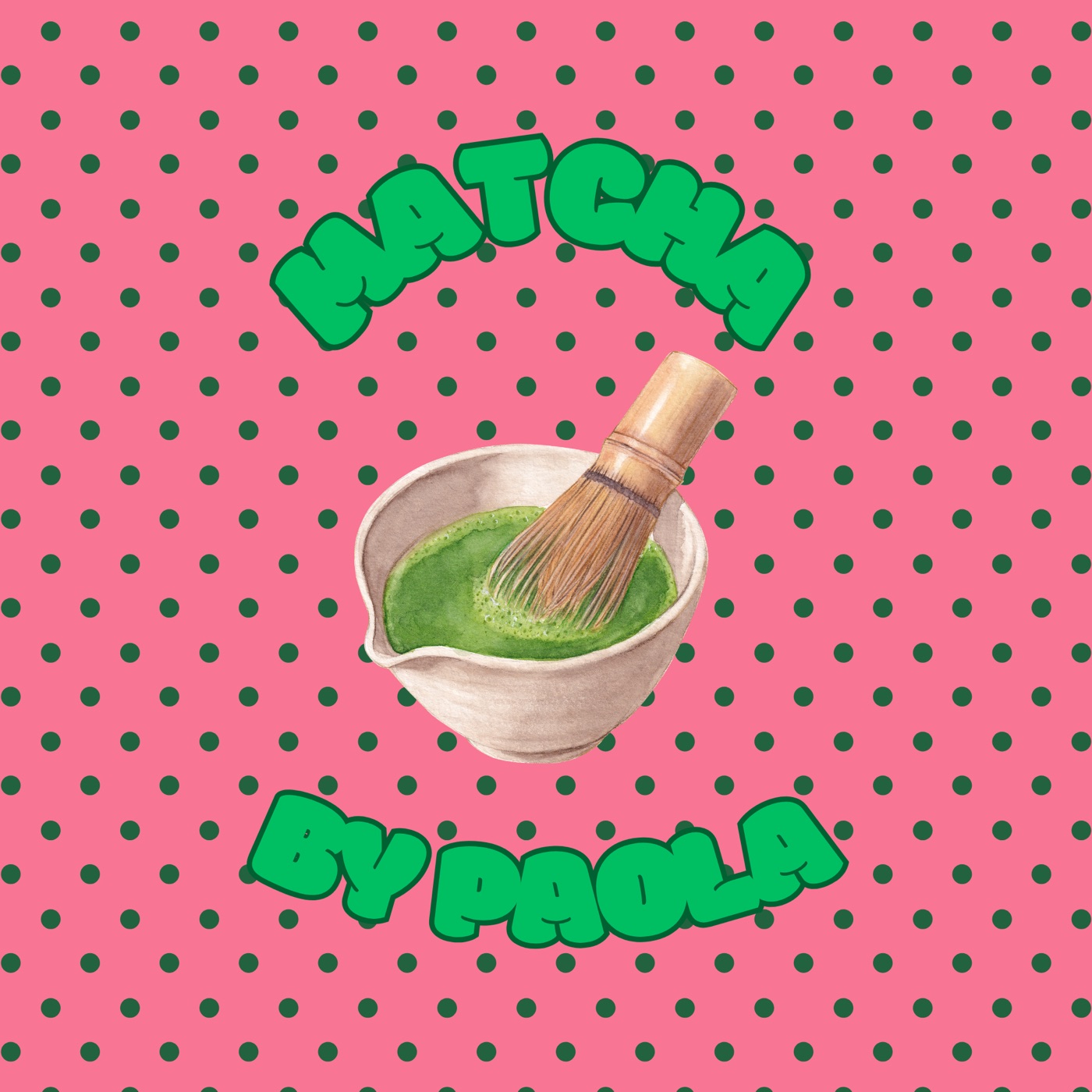 Matcha by Paola branding