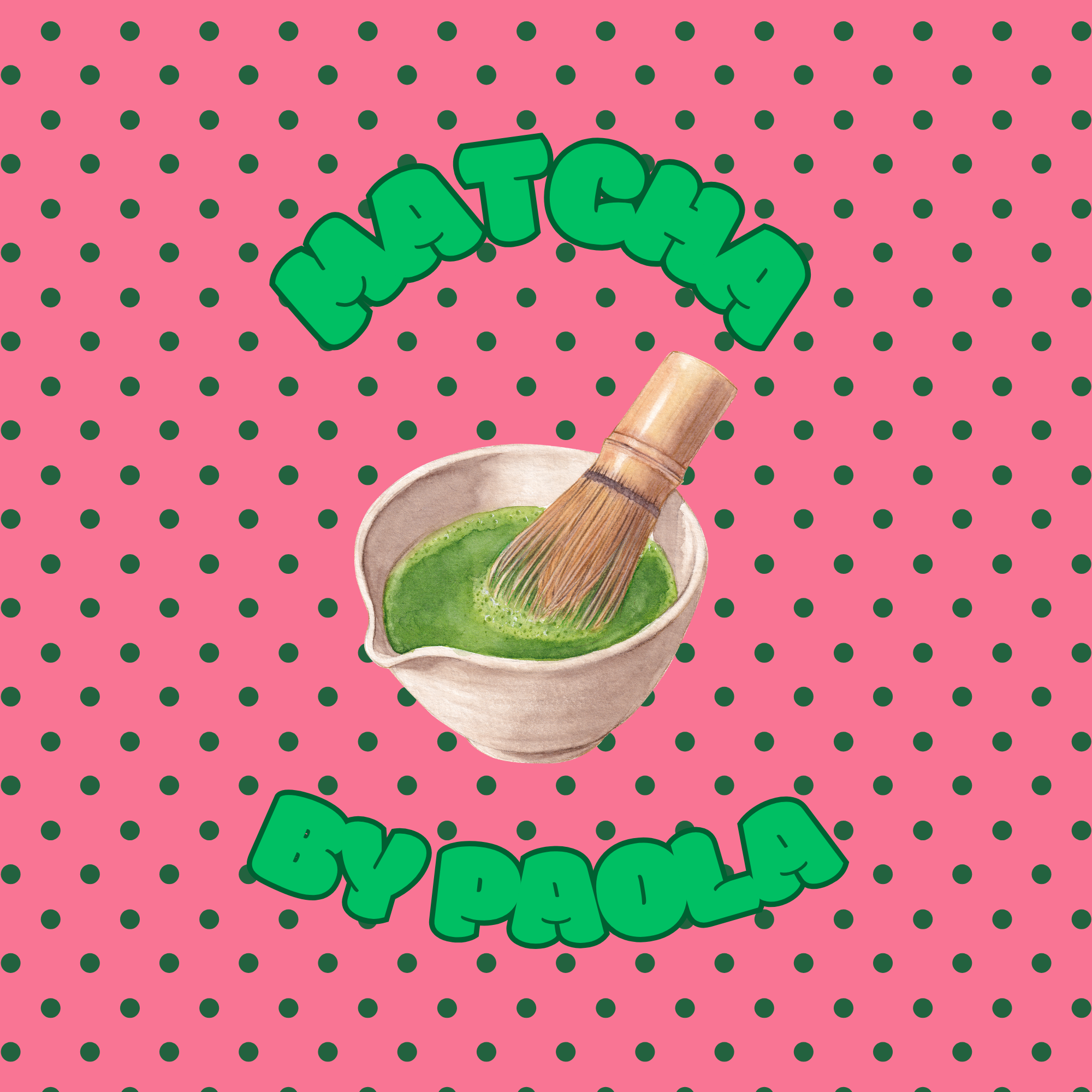 Matcha by Paola branding design