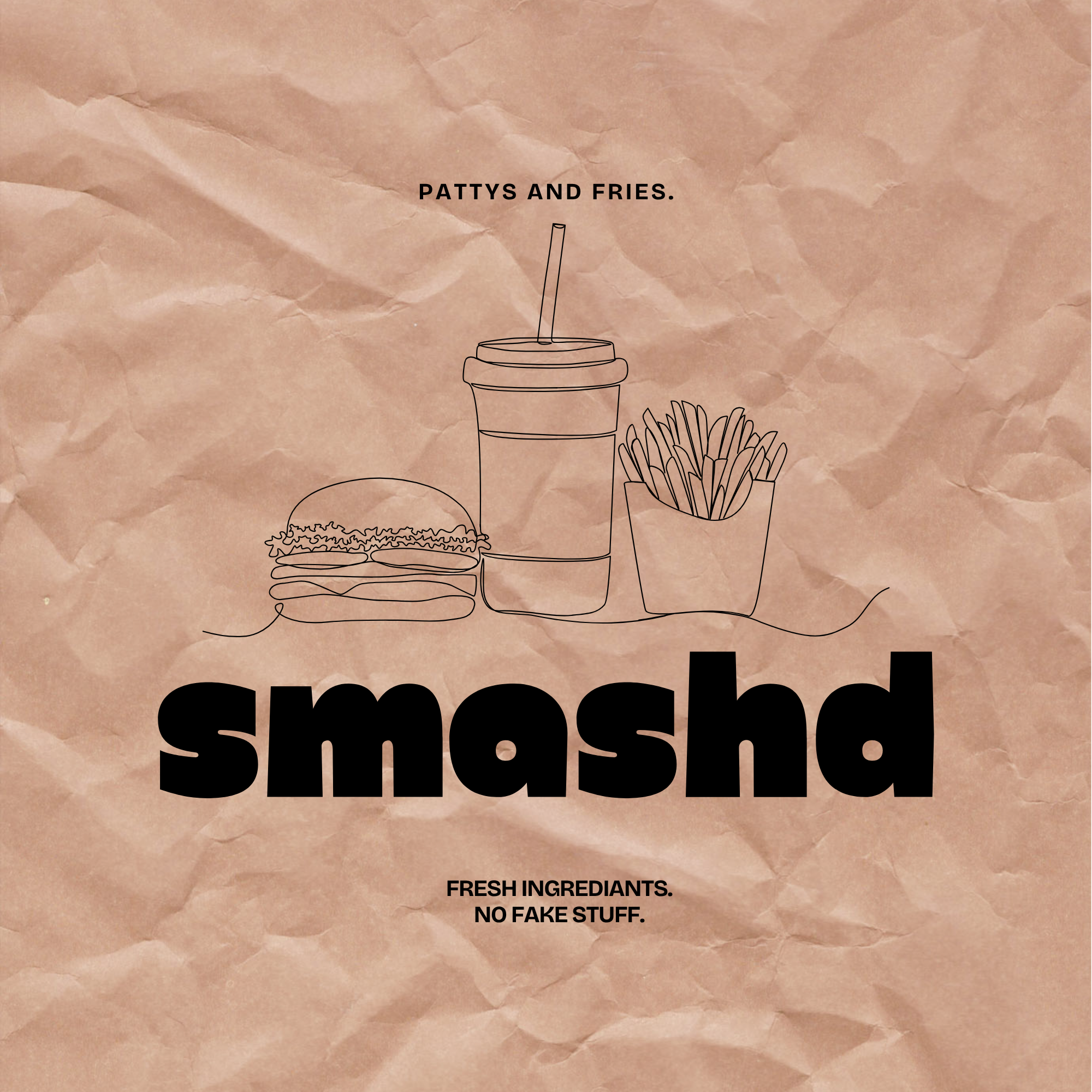 Smashd food branding design