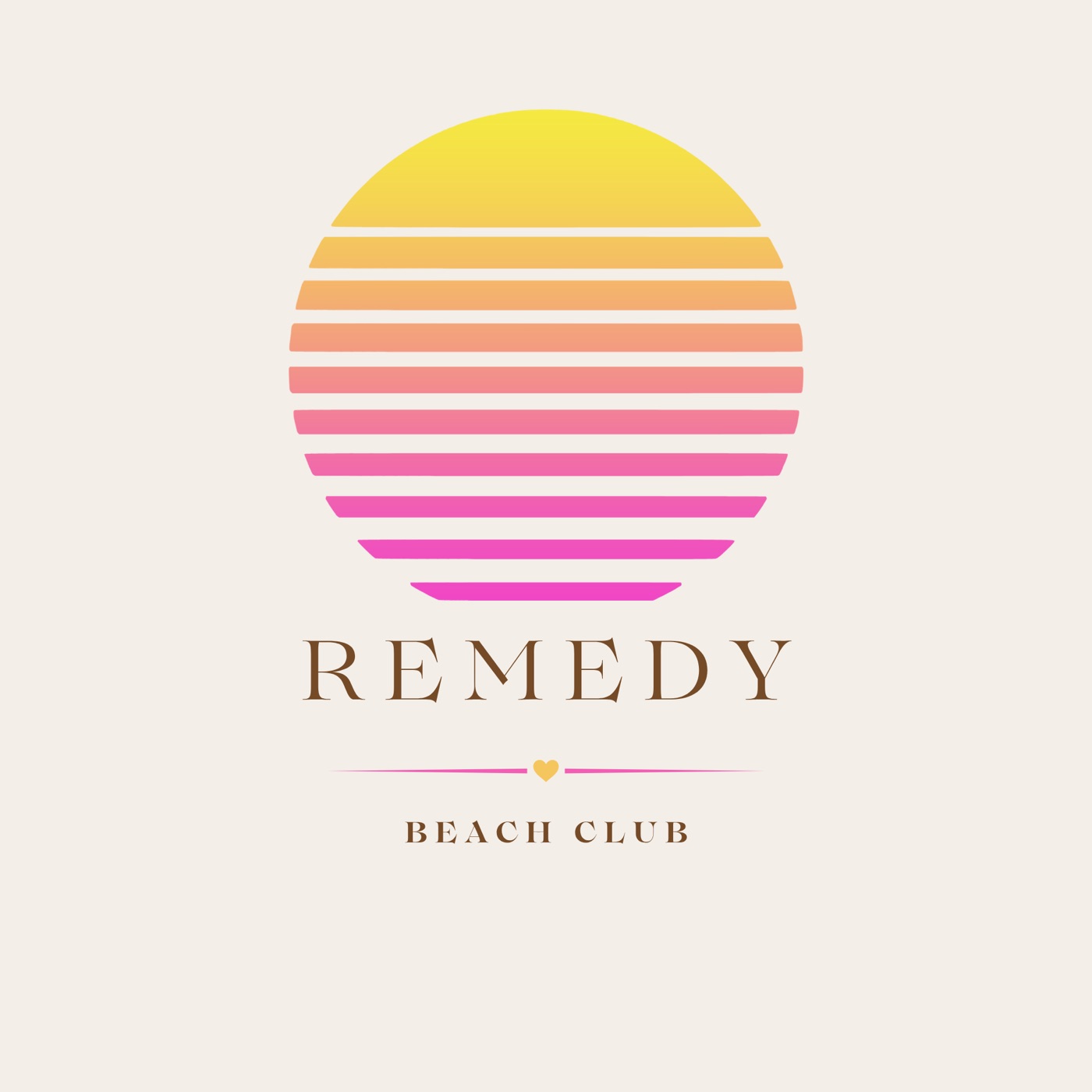 Remedy Beach Club logo